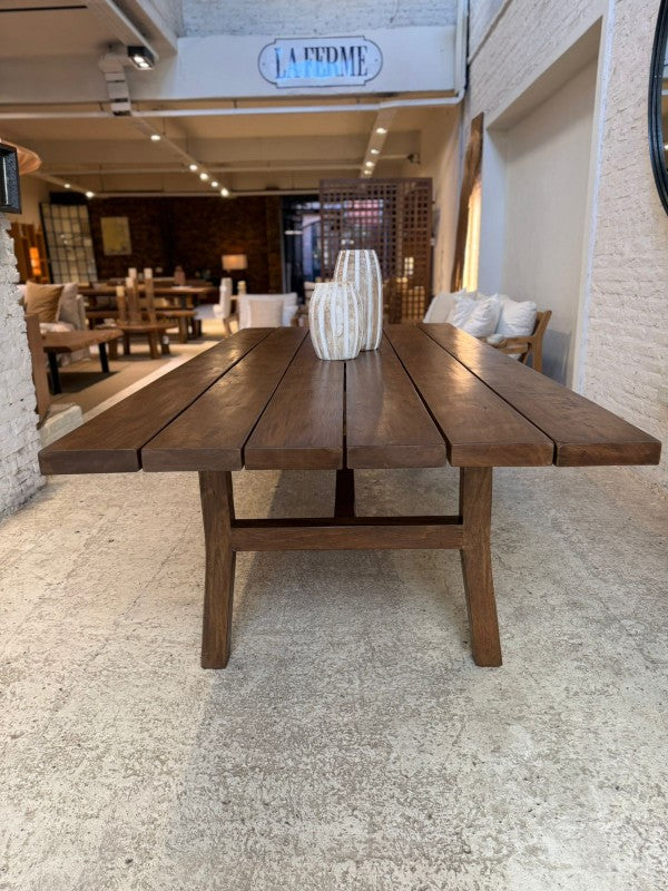 MESA COMEDOR MODELO SIENNA EN ANCHICO 2.59X1.21